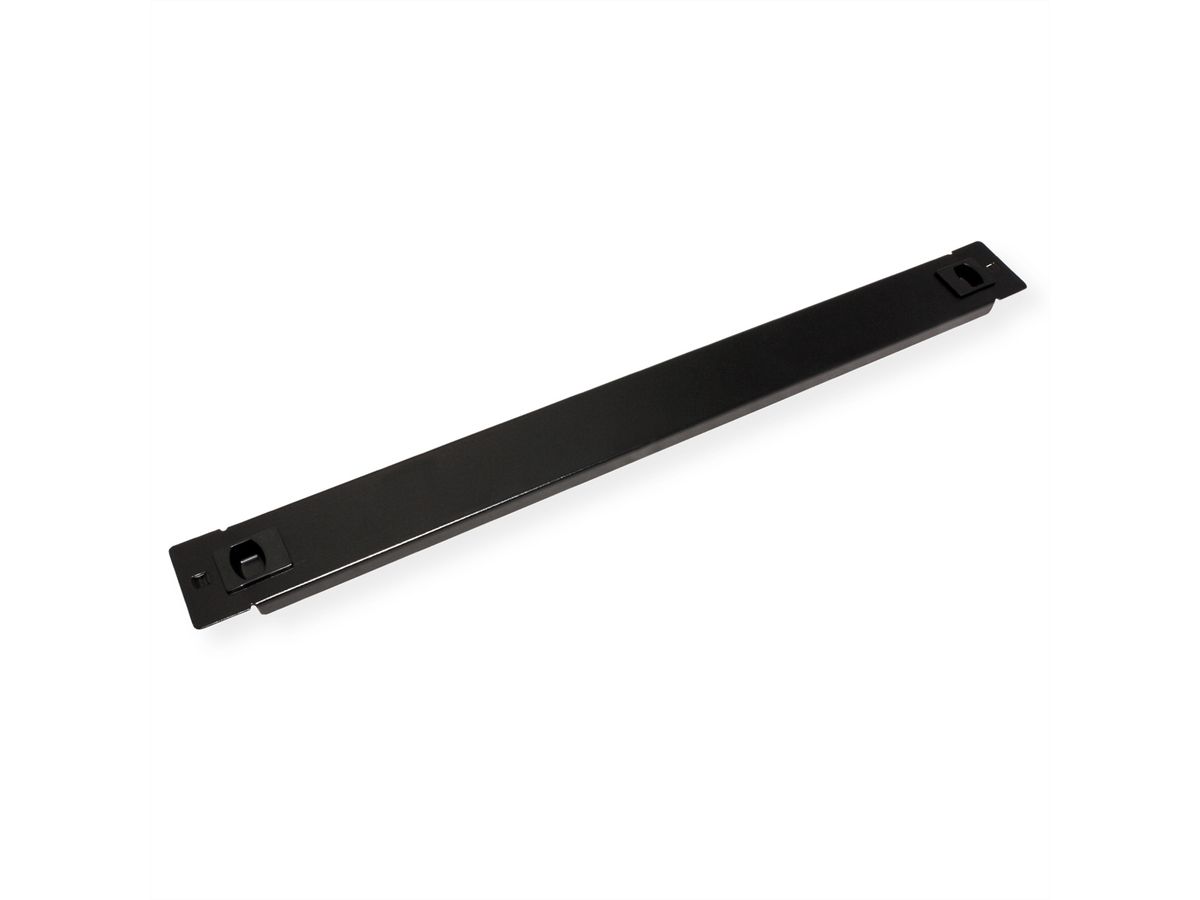 ROLINE 19"-Blindplatte Snap-in, 1 HE, schwarz