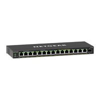 NETGEAR GS316EP-100PES Netzwerk-Switch Managed Gigabit Ethernet (10/100/1000) Power over Ethernet (PoE) Schwarz