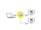 ROLINE HDMI Video-Splitter, 4K, 2fach