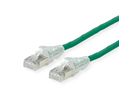 DÄTWYLER Patchkabel Kat.6A (Class EA) S/FTP, CU 7702 flex LSOH, AMP v2, grün, 7,5 m