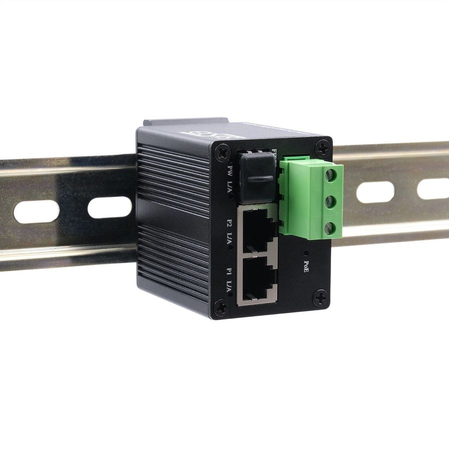 EXSYS EX-62010PoE-SFP Micro 2+1-Port PoE+Industrial Gigabit Switch