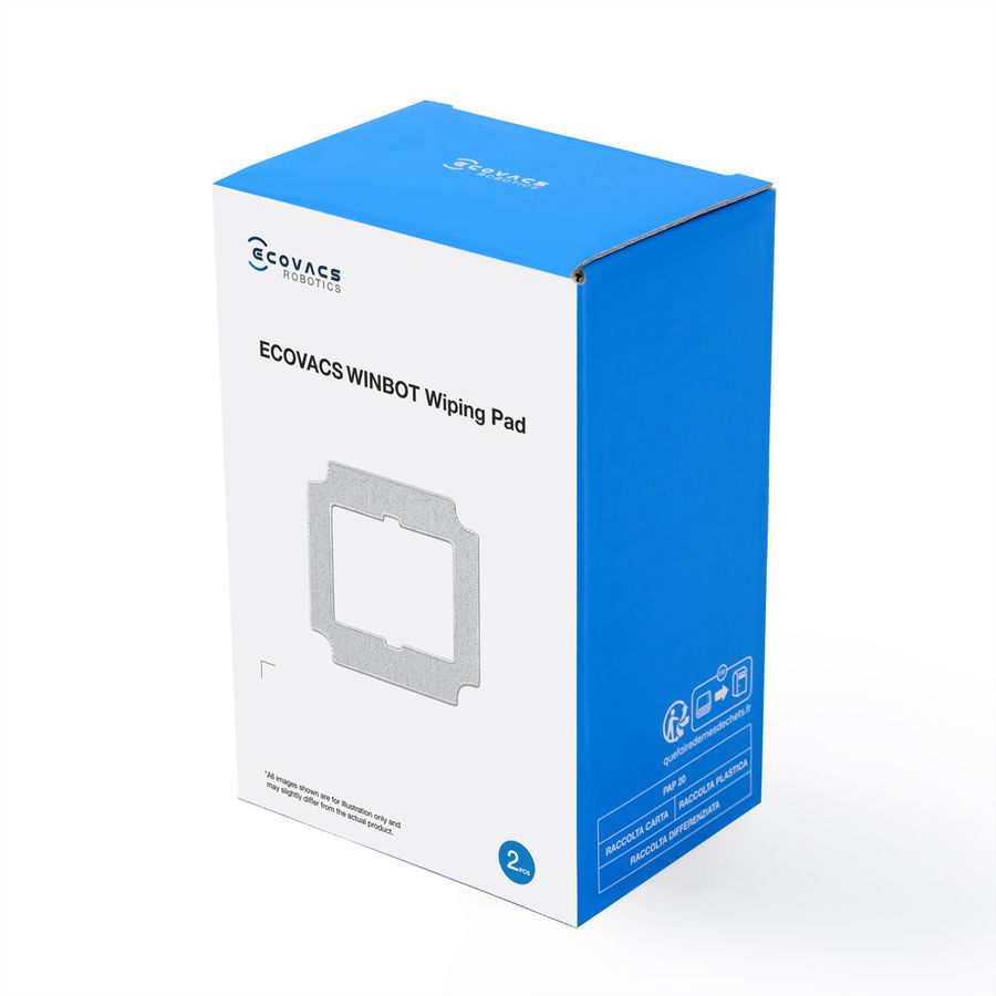 Ecovacs Reinigungstücher 2 Stk., zu Winbot mini 2