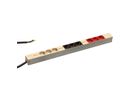 SCHROFF Schutzkontakt-Steckdosenl., 3 Phasen-STDL.Schutzkontakt 9D.3PHAS.608,5LG