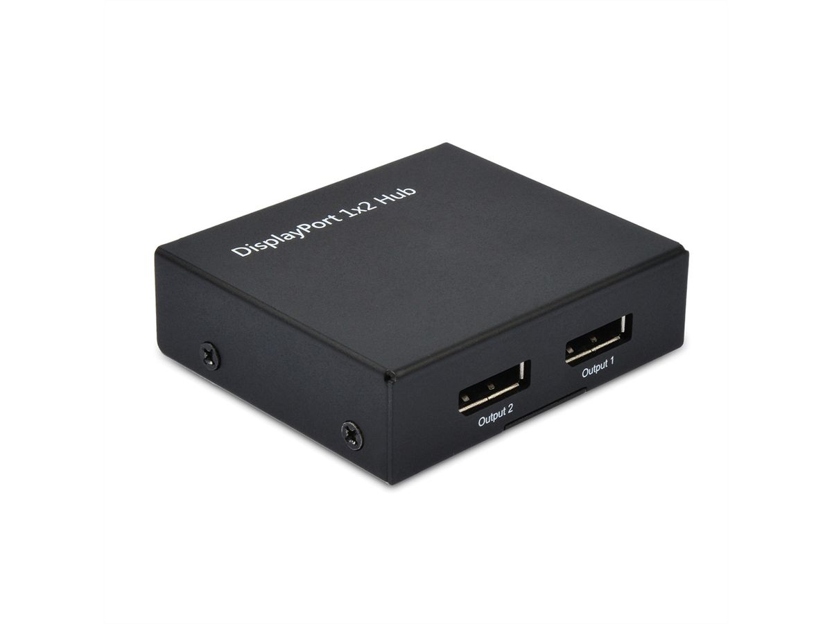 VALUE DisplayPort-Video-Splitter (Hub), 2fach