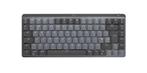 Logitech MX Mini Mechanical Tastatur Büro RF Wireless QWERTY UK Englisch Graphit, Grau