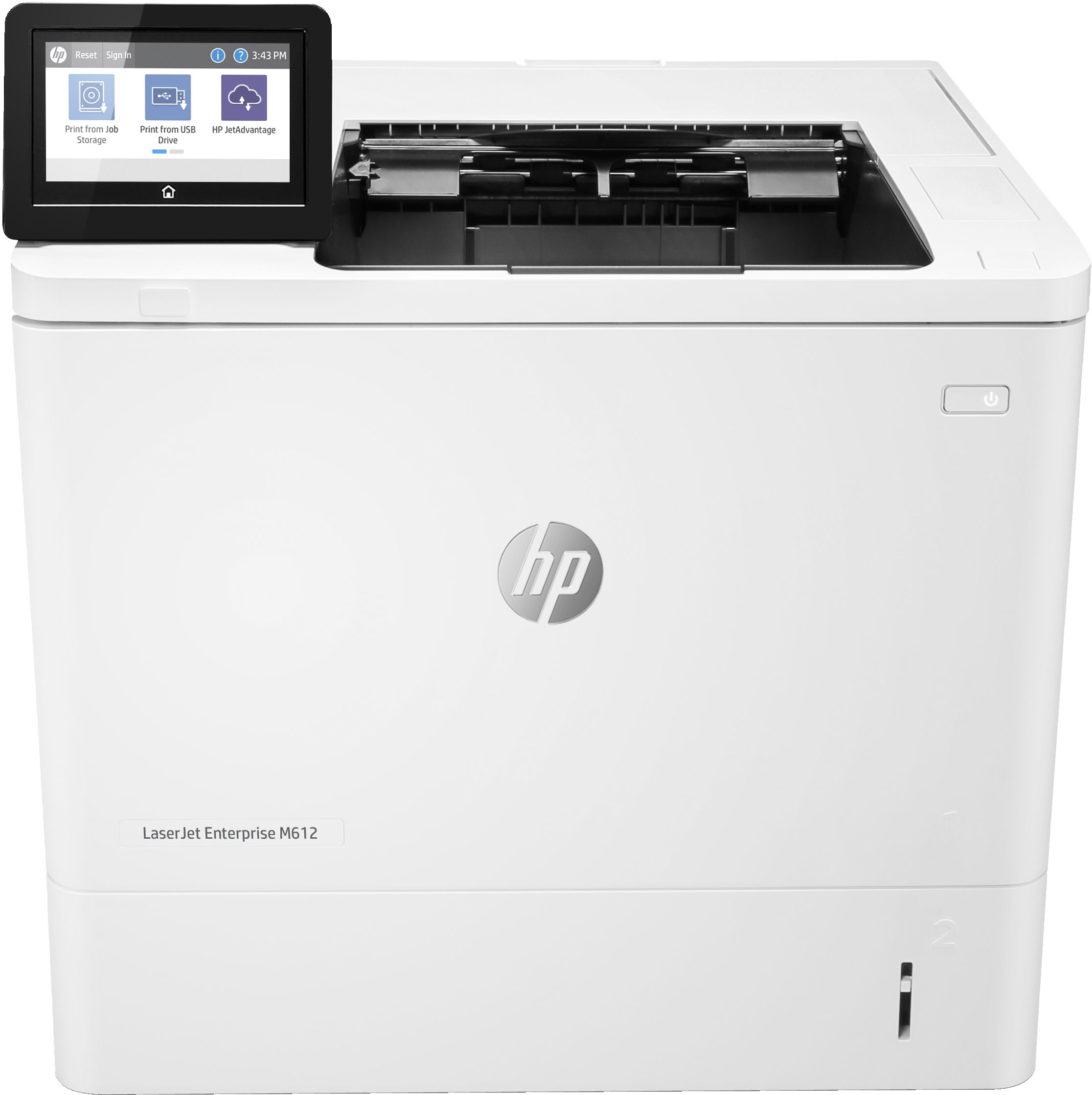 HP LaserJet Enterprise M612dn, Schwarzweiß, Drucker für Drucken, Beidseitiger Druck