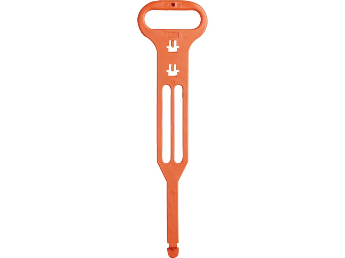 BACHMANN Kabeltragehilfe, PVC, orange, für Leitungen und Schläuche