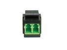 ROLINE Keystone LWL-Adapter LC/LC Duplex, Multimode, OM5