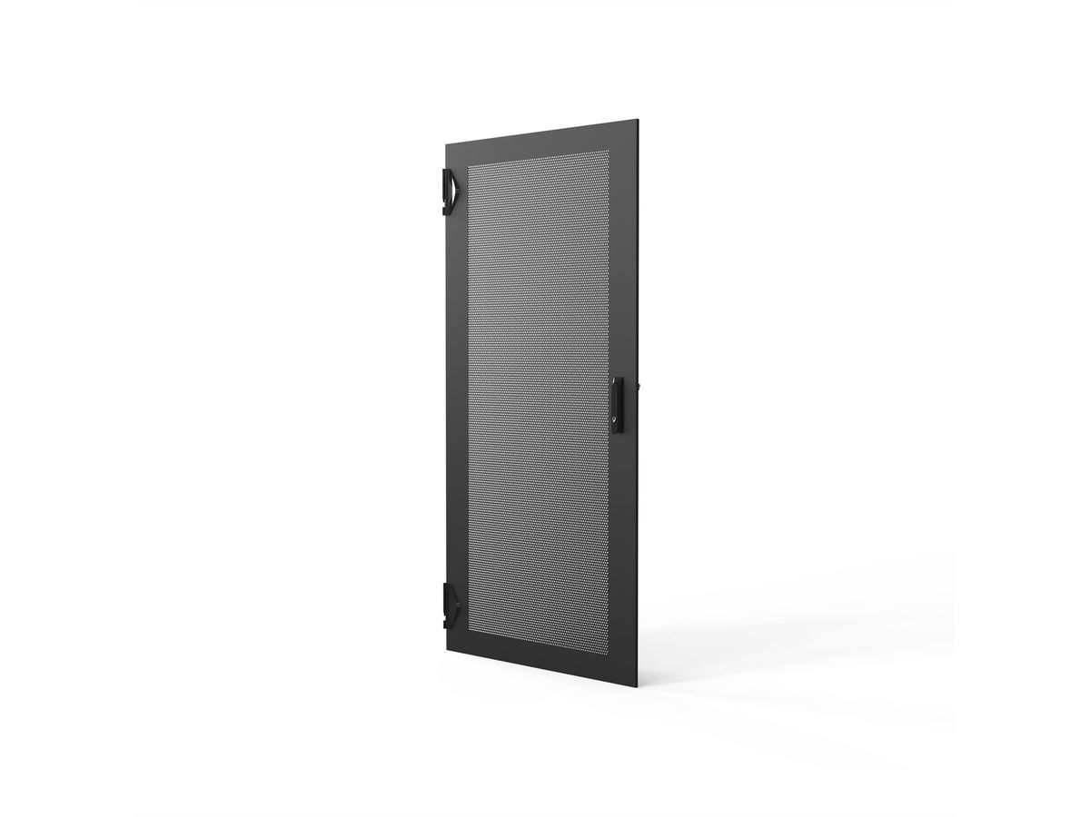 SCHROFF TUER 1200H 800B PERF. IP20 1PT RAL7021