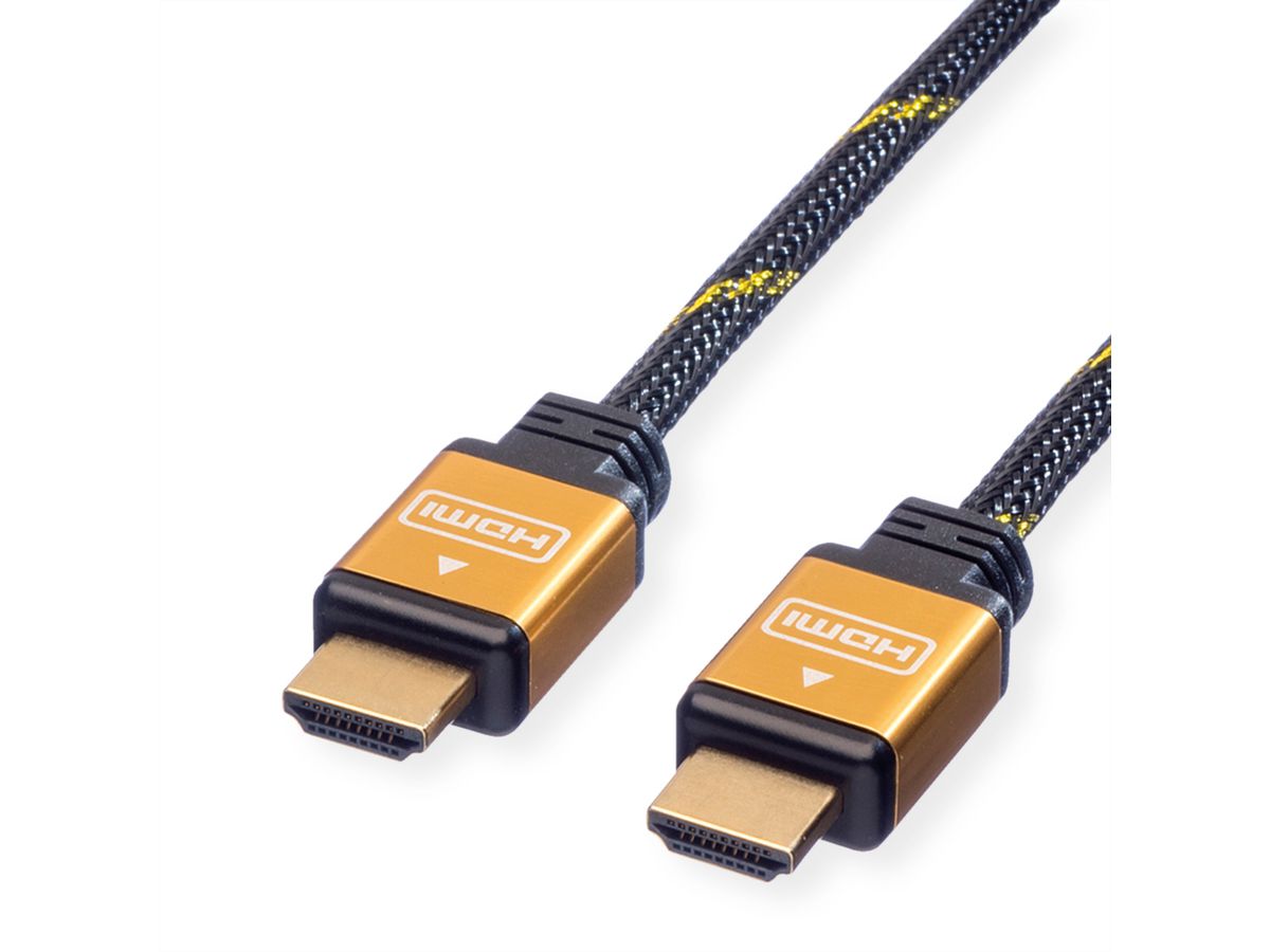 ROLINE GOLD HDMI High Speed Kabel, ST-ST, 3 m