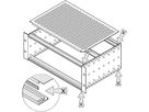 SCHROFF EMV-Dichtung (Stahl, rostfrei) zwischen Abdeckblech und Modulschiene - KONT.STR MS-ADBL 42TE 10STK