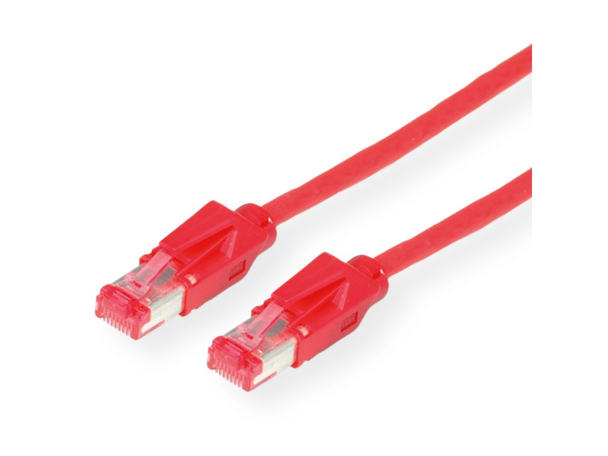 DRAKA Patchkabel Kat.6 (Class E) S/FTP, UC900 TM21, LSOH, rot, 1 m