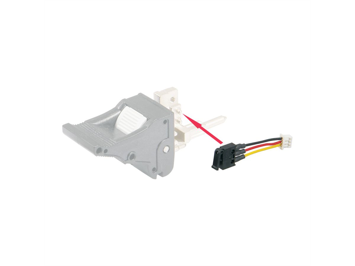 SCHROFF Mikroschalter für Griffe, CompactPCI-/VME64x- Anwendung - MIKROSCHALTER M.KABEL 10STK