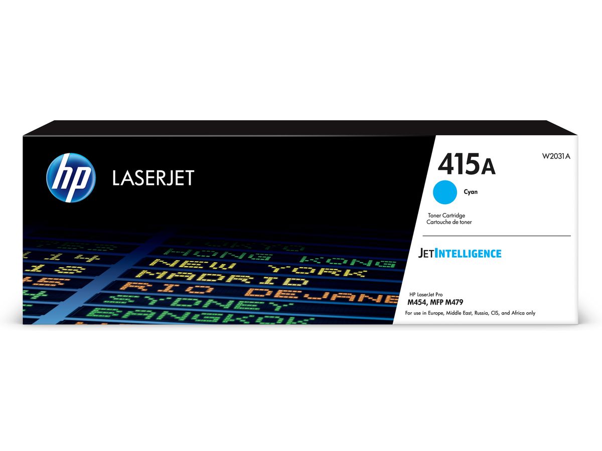 HP 415A Cyan Original LaserJet Tonerkartusche