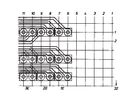 SCHROFF Doppelprüfbuchse x 2 mm - DOPPEL-PRUEFBUCHSE 1.EBENE