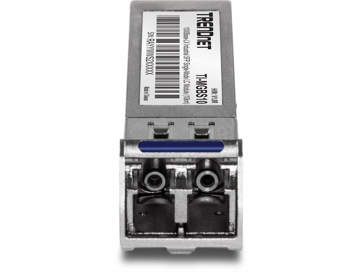 TRENDnet TI-MGBS10 GBIC Single-Mode LC Industrial Module 10km