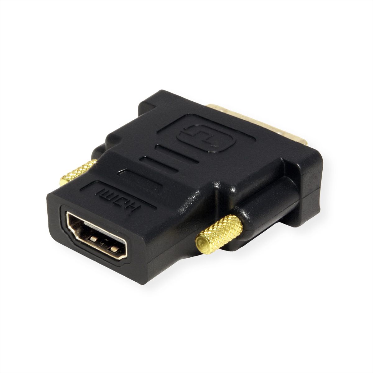 ROLINE HDMI-DVI Adapter, HDMI BU / DVI-D ST