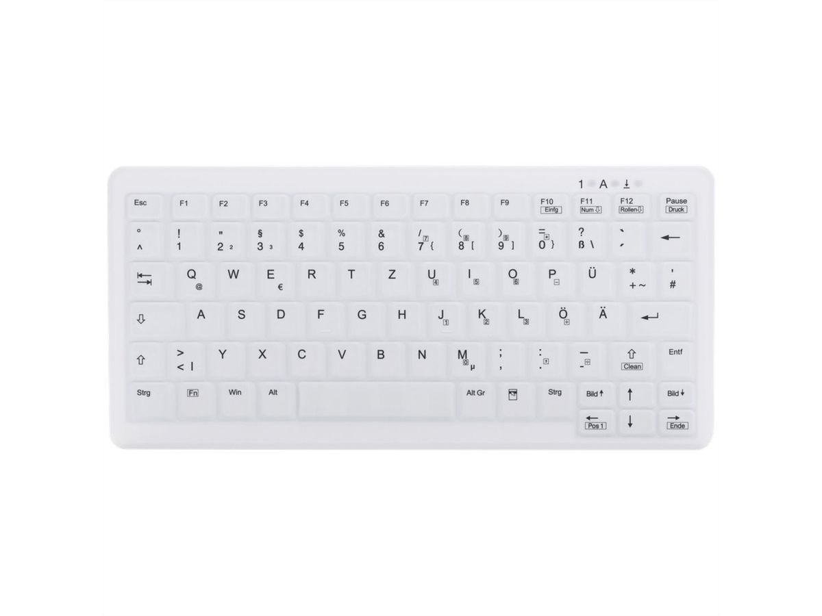 CHERRY AK-C4110 Aktive Key Tastatur, Volle Größe (100%), Kabellos, RF Wireless, Membran Key Switch