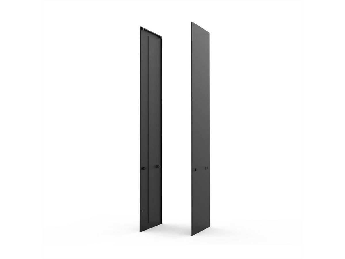 SCHROFF SEITENWAND 2200H 600T VERR. RAL7021 2X