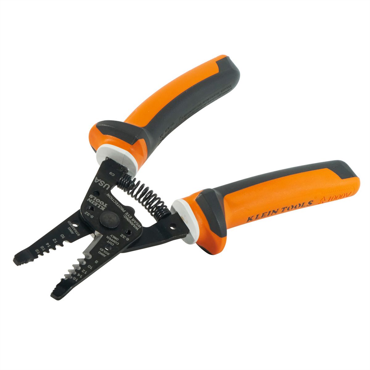 KLEIN TOOLS 11054EINS Isolierte Abisolierzange/Schneider
