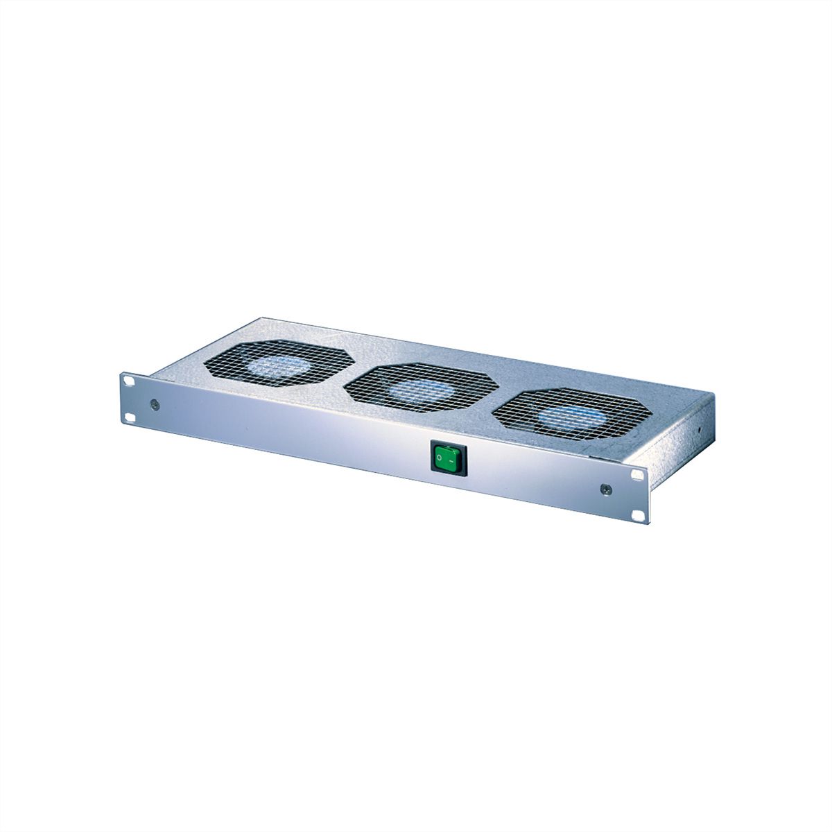 SCHROFF 19" Umlüfter, 3 Ventilatoren, 1 HE - UMLUEFTER 19"M.SCH. 230V