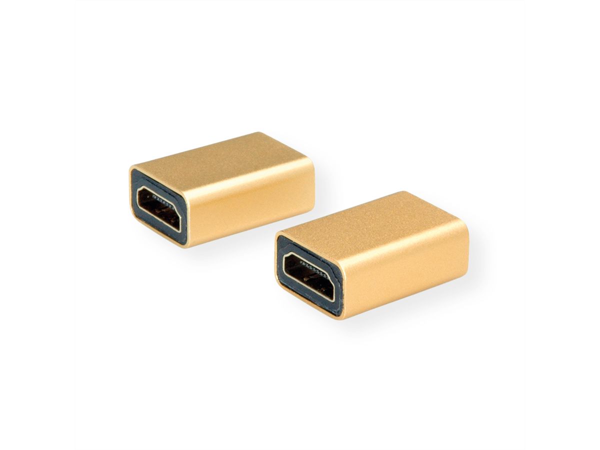ROLINE GOLD HDMI-Kupplung Buchse - Buchse