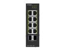 D-Link DIS-100G-10P 10-Port Switch PoE+ Industrial Gigabit 2x 2,5G SFP+