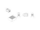 ROLINE RJ-45 Kupplung geschirmt, Kat.6 (Class E), 25er Pack