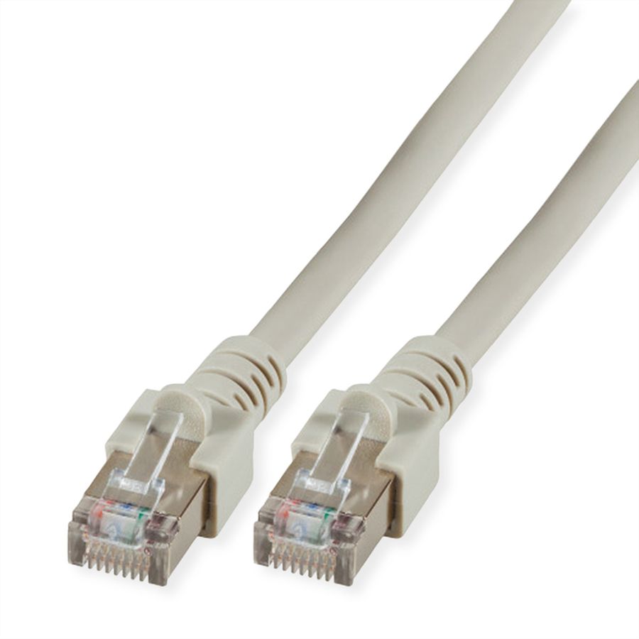 Patchkabel Cat.5e (Class D) S/FTP, grau, 30 m