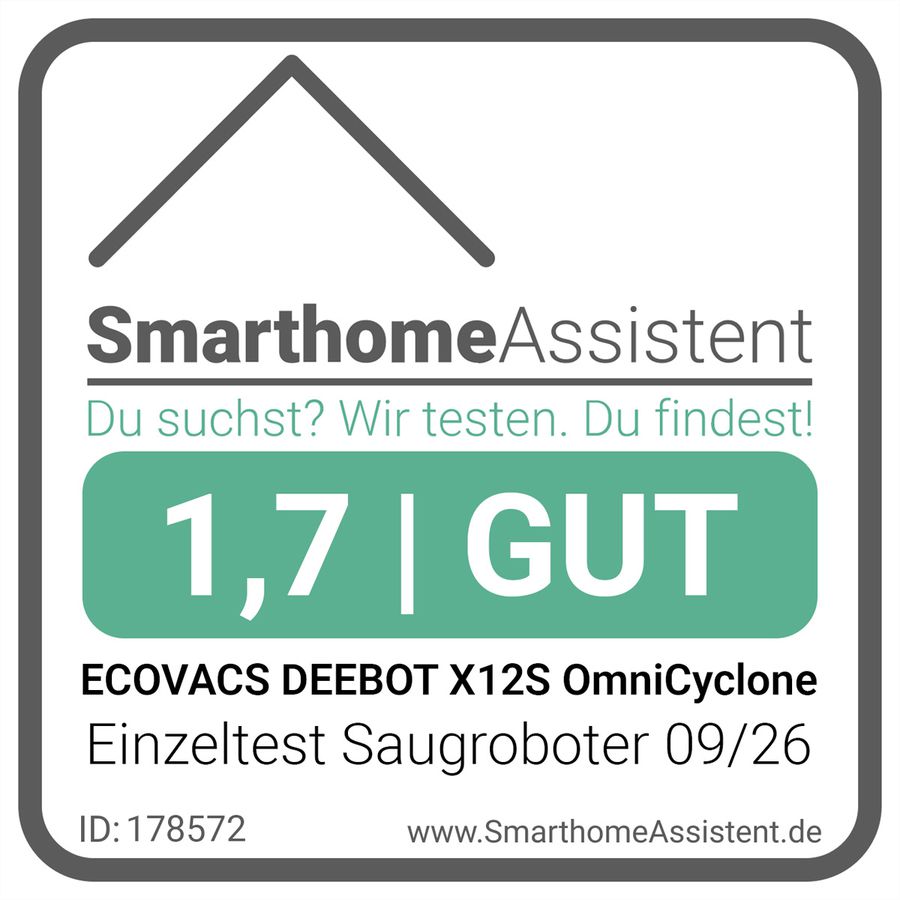 Ecovacs Saugroboter DEEBOT X12S OmniCyclone