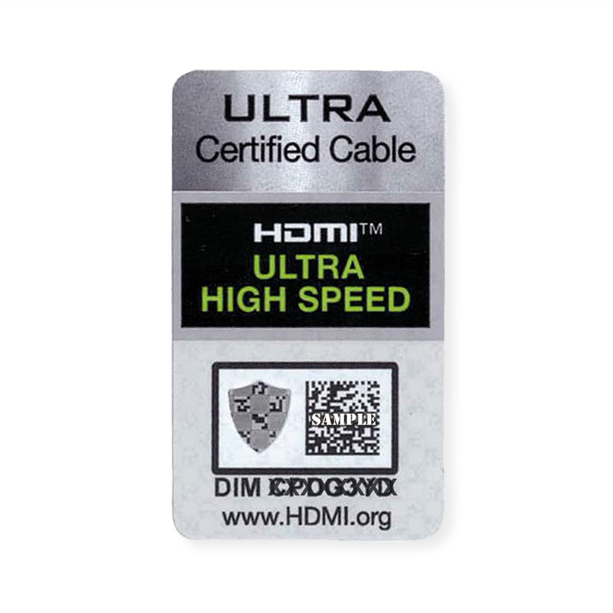 ROLINE ATC 8K HDMI Ultra HD Kabel mit Ethernet, ST/ST, schwarz, 2 m