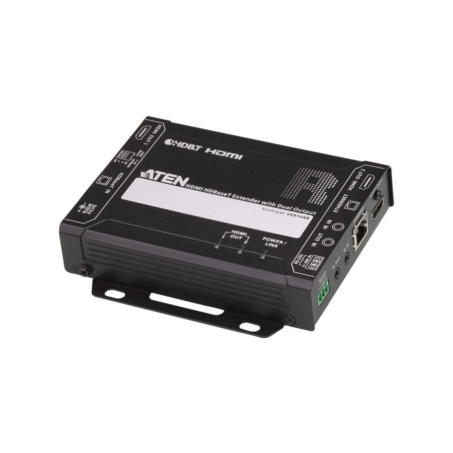 ATEN VE814AR HDMI HDBaseT Empfänger mit zwei Ausgängen (4K bei 100 m)