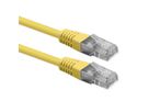 ROLINE Patchkabel Cat.6 (Class E), UTP, PoE, gelb, 1 m