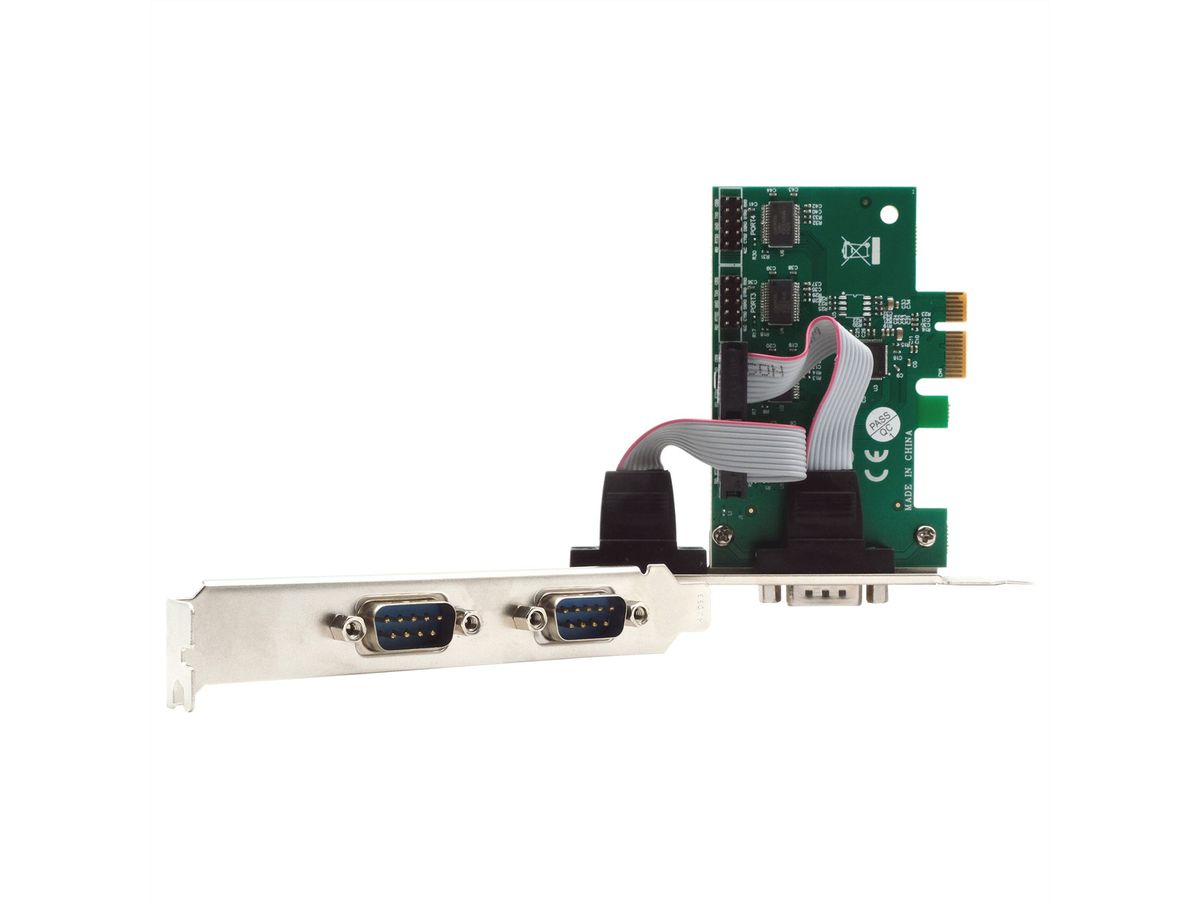 EXSYS EX-46014 4S Seriell RS-232 PCIe Karte