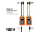 KLEIN TOOLS ET920 USB-Digitalmessgerät und -Prüfer, für USB-A und USB-C
