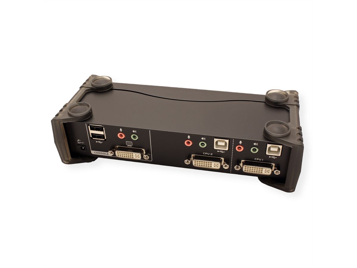 ATEN CS1762A KVM Switch DVI, USB, Audio, USB-Hub, 2 Ports