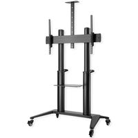 ROLINE LCD-/TV-Rollständer, 70-120 Zoll, bis 140 kg, schwarz