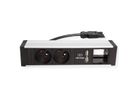 BACHMANN CONEO SET 2xUTE 1xUSB Charger 1xCM 0,2m GST18 weissaluminium