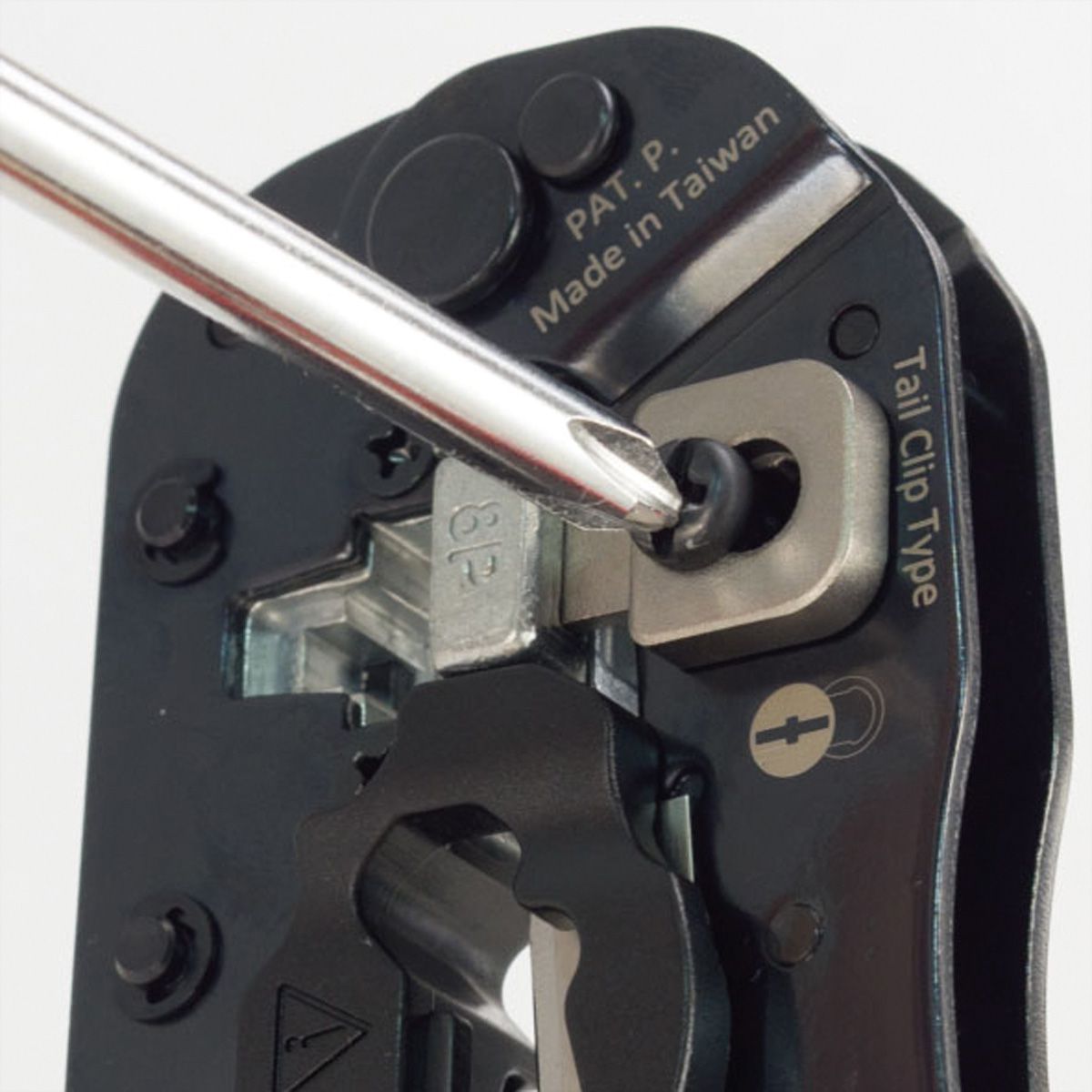 VALUE Crimpzange RJ45 (8P8C) mit/ohne Schirmanschluss - SECOMP 