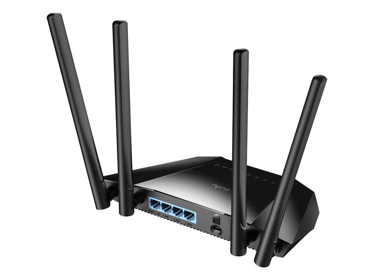 CUDY LT400 N300 Wi-Fi 4G LTE Router Cat4