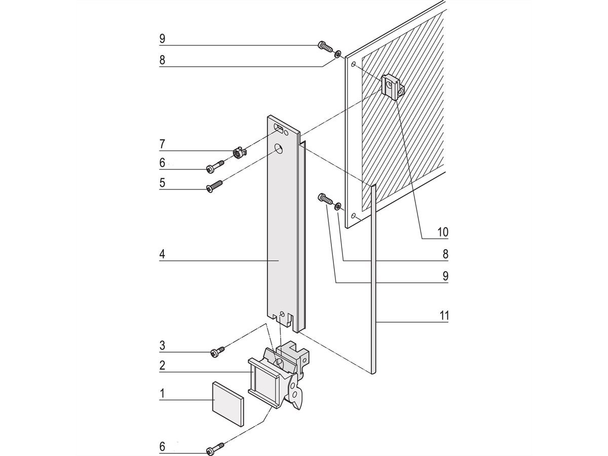 SCHROFF Steckbaugruppen mit Aushebegriff in Trapezform, Typ 2 - SBGR TR-GR P 3HE 12TE