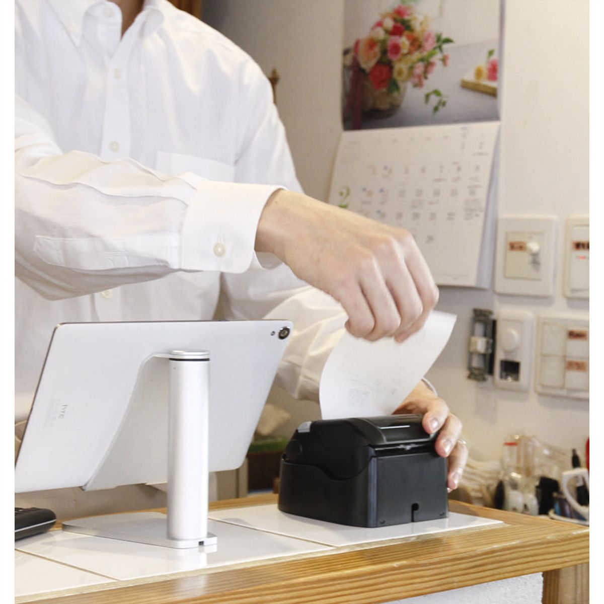 SEIKO MP-B30L mobiler Etiketten- & Belegdrucker, Bluetooth, USB
