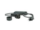 ROLINE Tragbares E-Auto Ladegerät, T12 (CH, Typ J) & Typ2 Stecker, 1-phasig, Mode 2, 10 A, 2,3 kW, 5 m