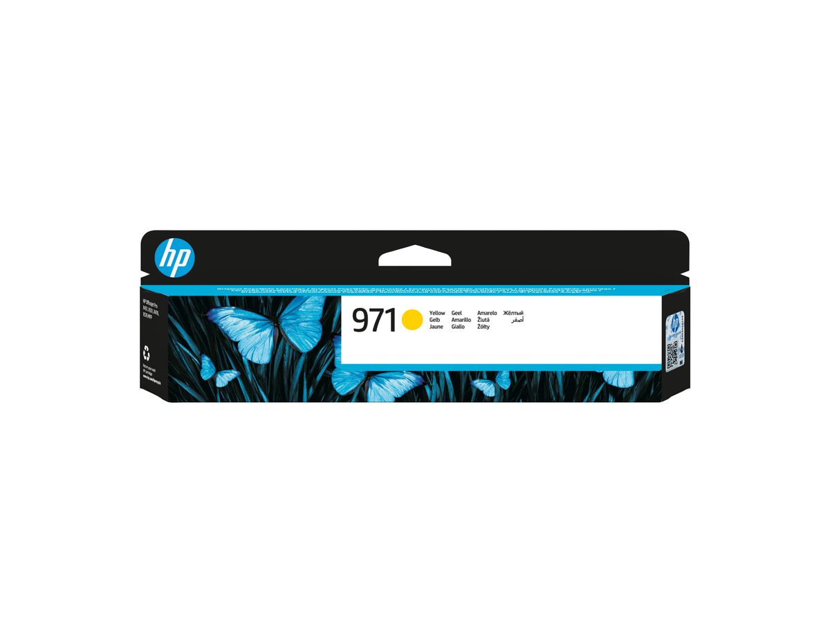 HP 971 Gelb Original Druckerpatrone