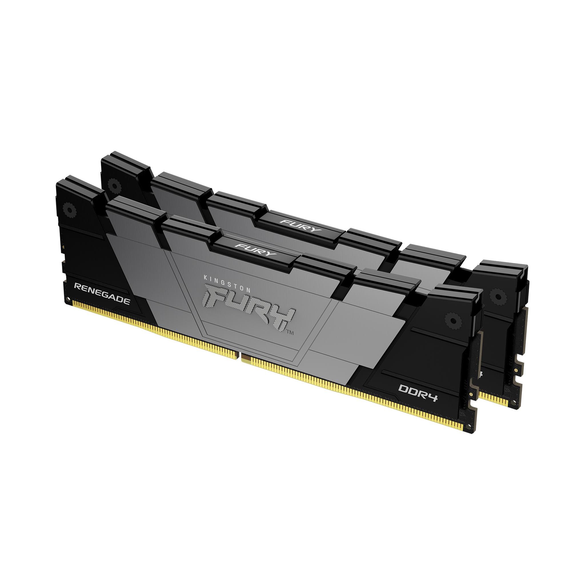 Kingston Technology FURY 16GB 4000MT/s DDR4 CL19 DIMM (2er-Kit) Renegade Black