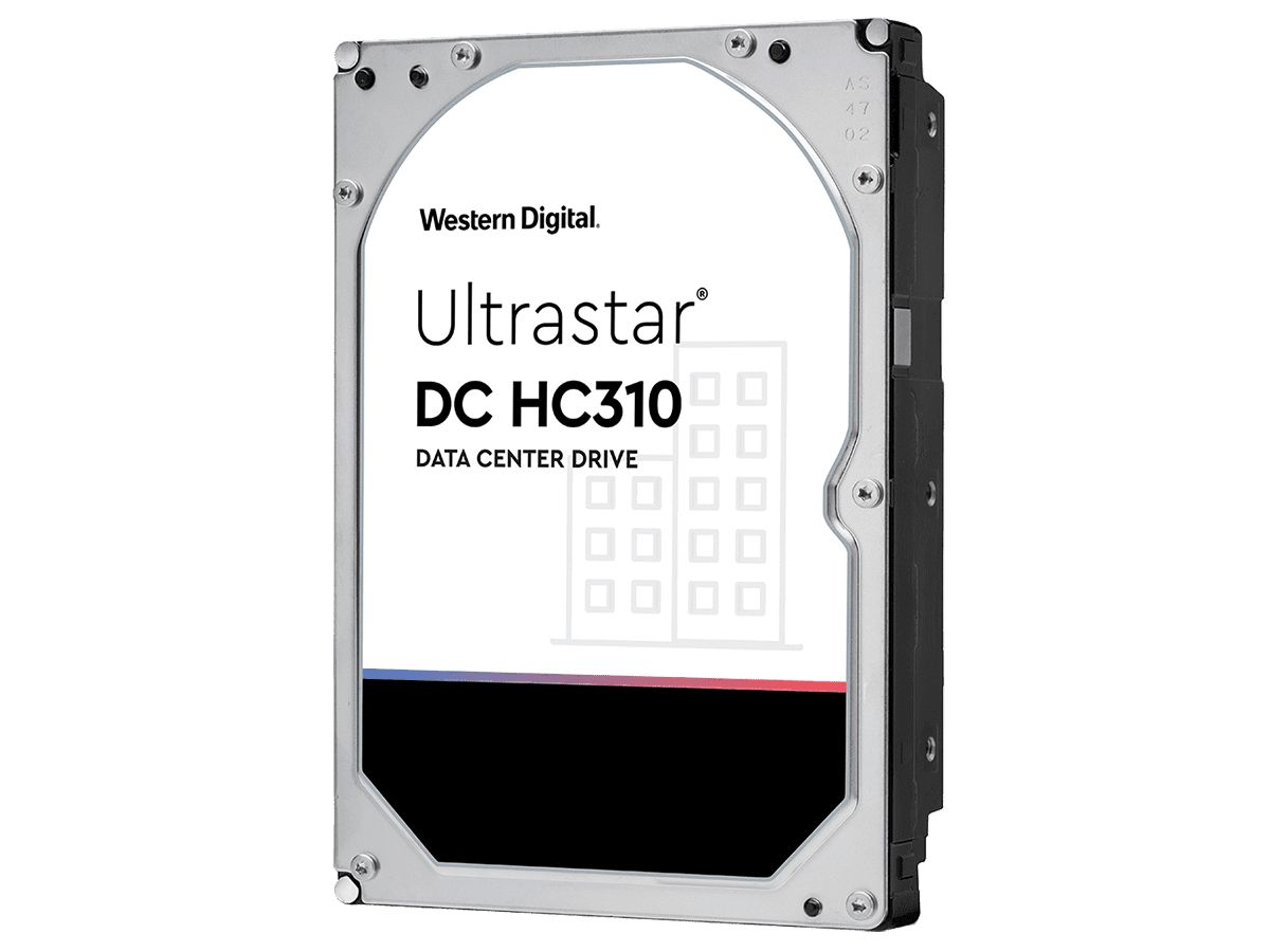 Western Digital Ultrastar DC HC310 HUS726T4TAL5204 Interne Festplatte 4 TB 7200 RPM 256 MB 3.5" SAS