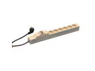 SCHROFF UTE-Steckdosenleiste - STECKDL.UTE 6DO.SI 438,5LG