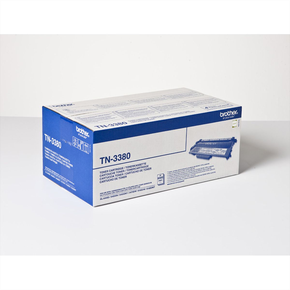 TN3380, BROTHER Toner schwarz für ca. 8.000 Seiten für HL-5440D, HL-5350DN, HL-5450DN, HL-61800DW