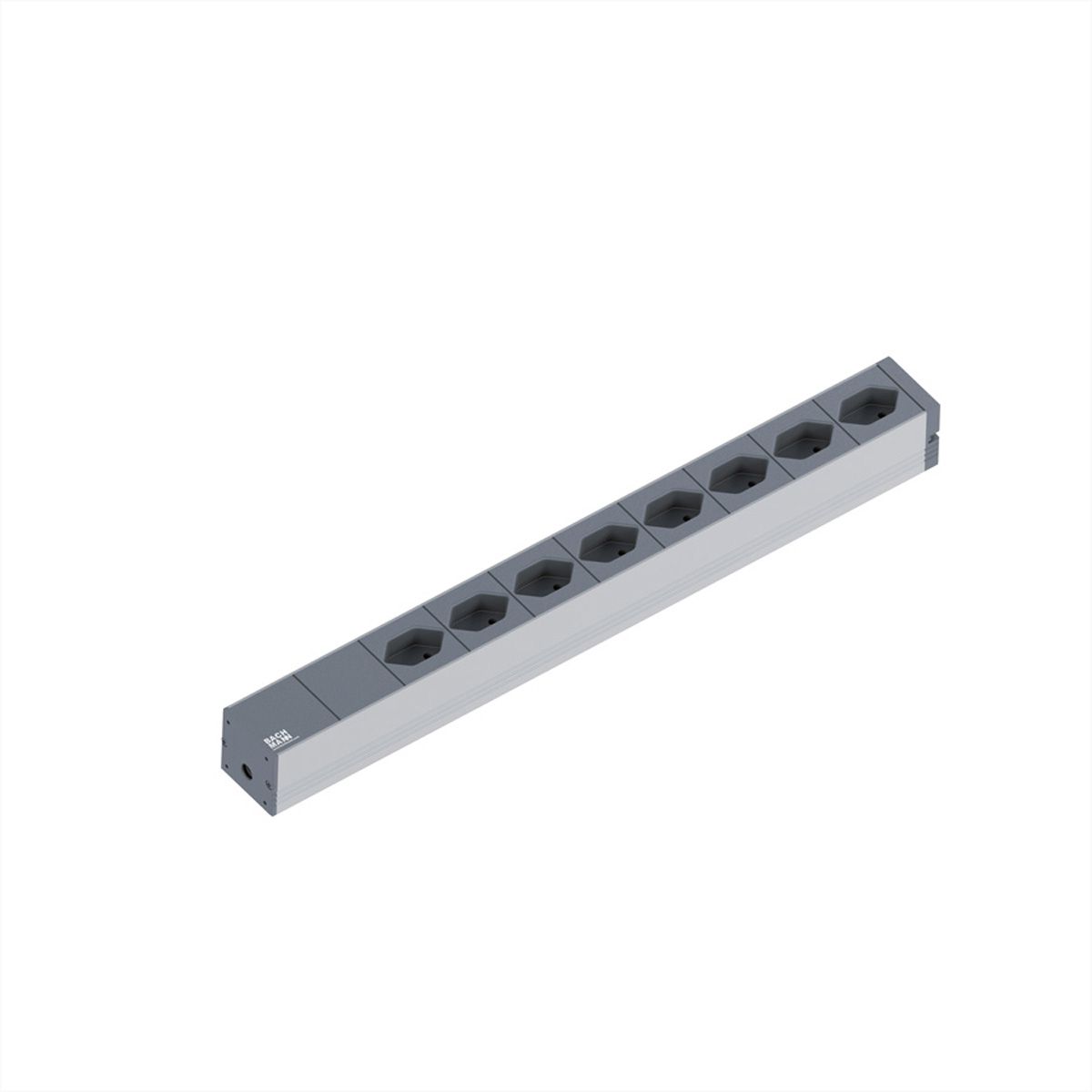 BACHMANN 19" Steckdosenleiste, 8xT13 Buchsen