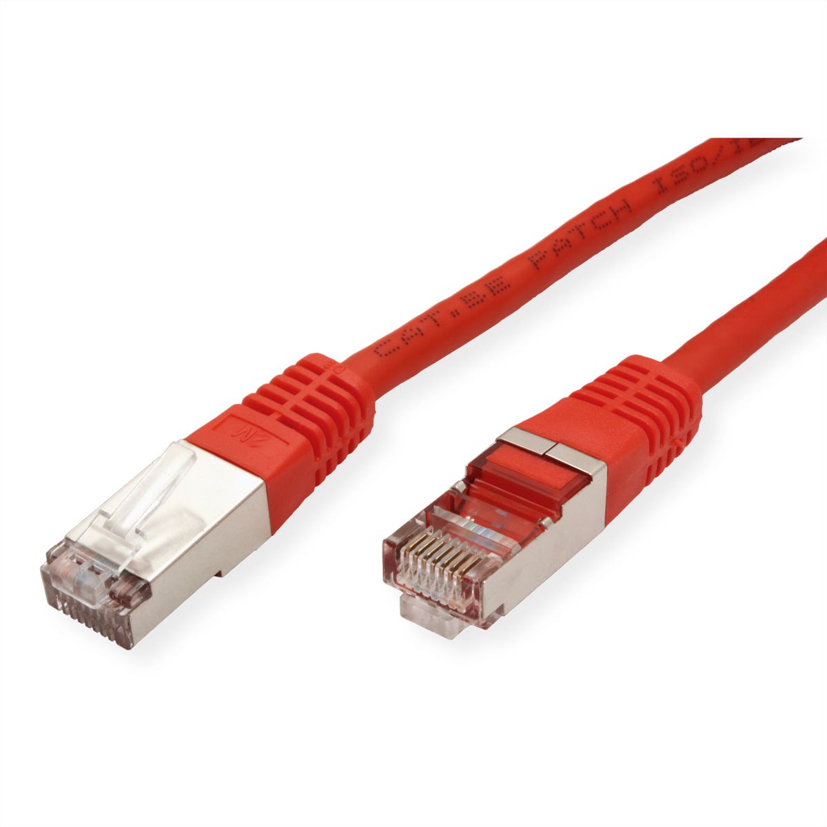 ROLINE Patchkabel Cat.5e (Class D) SF/UTP, rot, 2 m